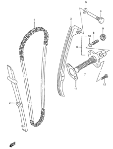 GN125 Держатель направляющей