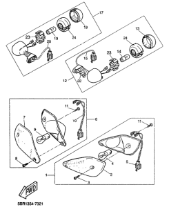 YQ50 Поворотники