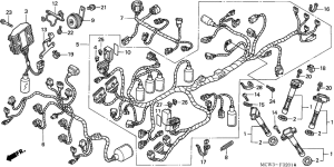 VFR800 (ABS) Harness wire