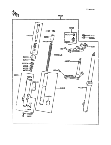  Передняя вилка