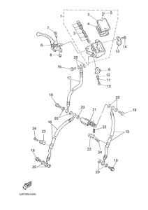BT1100 Главный тормозной цилиндр