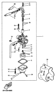 EW50 Карбюратор