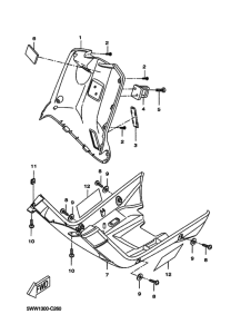 CW50 Щиток облицовочный