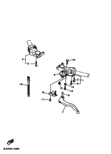  ハンドルスイツチ. レバー 2