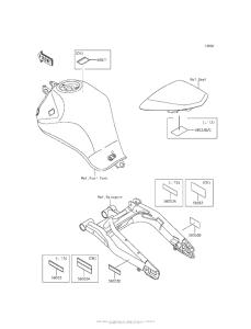 EX650 Лейбл предостережения