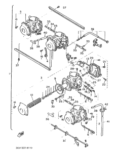 FZR750 Карбюратор