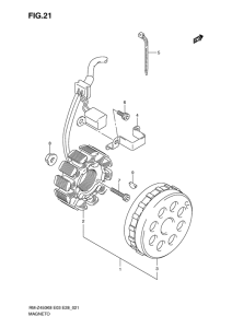 RM-Z450 Зажигание