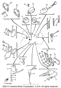 XJ650LK Электрика