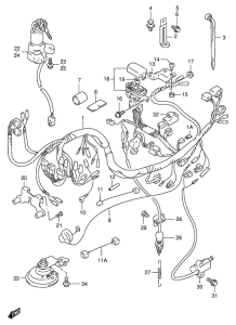 GSX-R400 Жгут проводов