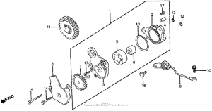 FT500 Масляный насос