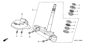 NES150 Траверса нижняя