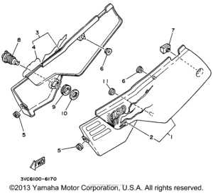 RT180H Боковые обтекатели