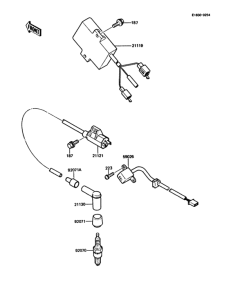 KMX125 Система зажигания