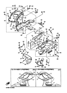 YZF600R YZF600RP Cowling comp