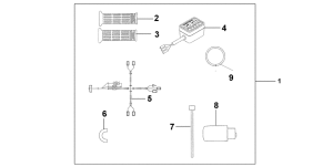 ST1300 Heated grips w / th