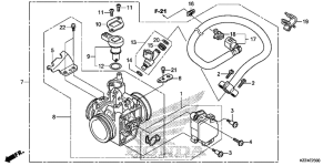  Корпус Дросселя