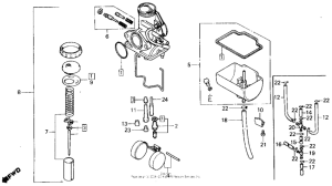 TLR200 Карбюратор