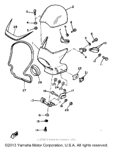 XJ550RH Обтекатели