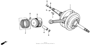 CH250 Коленвал
