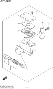 SFV650 Front Master Cylinder (Sfv650L5 E33)