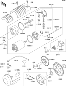 ZR550 Стартер