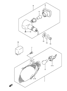 GSX1300R Поворотники