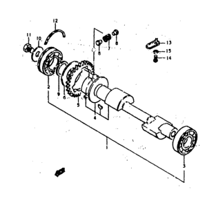 GS400 Балансирный вал