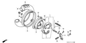 NH80 Rear wheel complete assy
