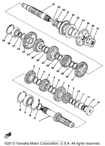 DT1CMX Transmission gear