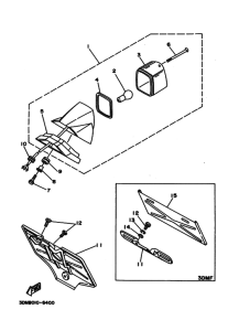 XV250S ﾃｰﾙﾗｲﾄ