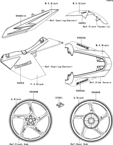 ZR1000 Decals(orange)(ecf)