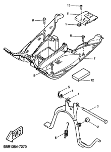 YQ50 Soporte apoyapie
