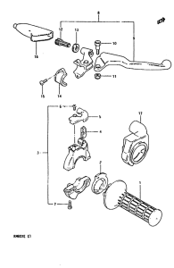 RM80 Right handle switch