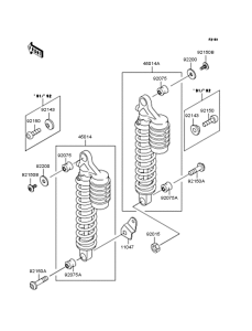 ZR750 Задняя подвеска