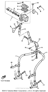FJ1200T Главный тормозной цилиндр