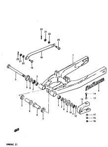 RM80 Маятник задний