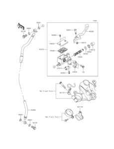 KL110 Главный тормозной цилиндр
