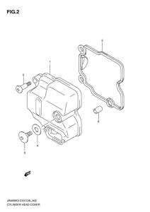 AN400 Крышка головки цилиндров