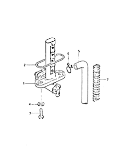 GSX400 Топливный кран