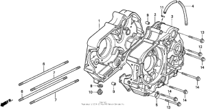 Z50R Картер двигателя