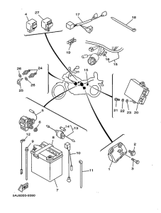 XV125 Электрика 1