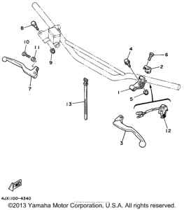  Handle switch - lever