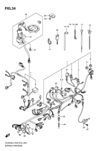 DL650 (ABS) Жгут проводов