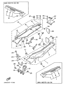 TZR250 Боковые обтекатели