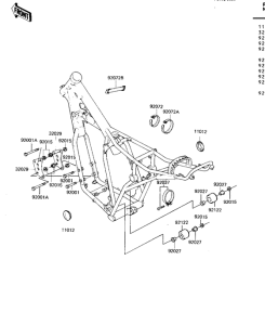  Рама ,крепежные детали