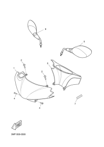 XN150 Обтекатель 1