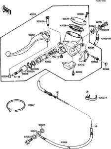 VN1500 Цилиндр сцепления