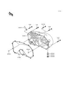 VN800 Капот правая часть