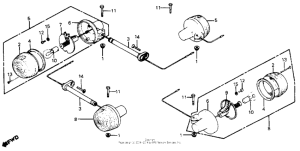 CM200 Turn signal 80
