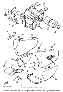 XS650SJ Side cover tool